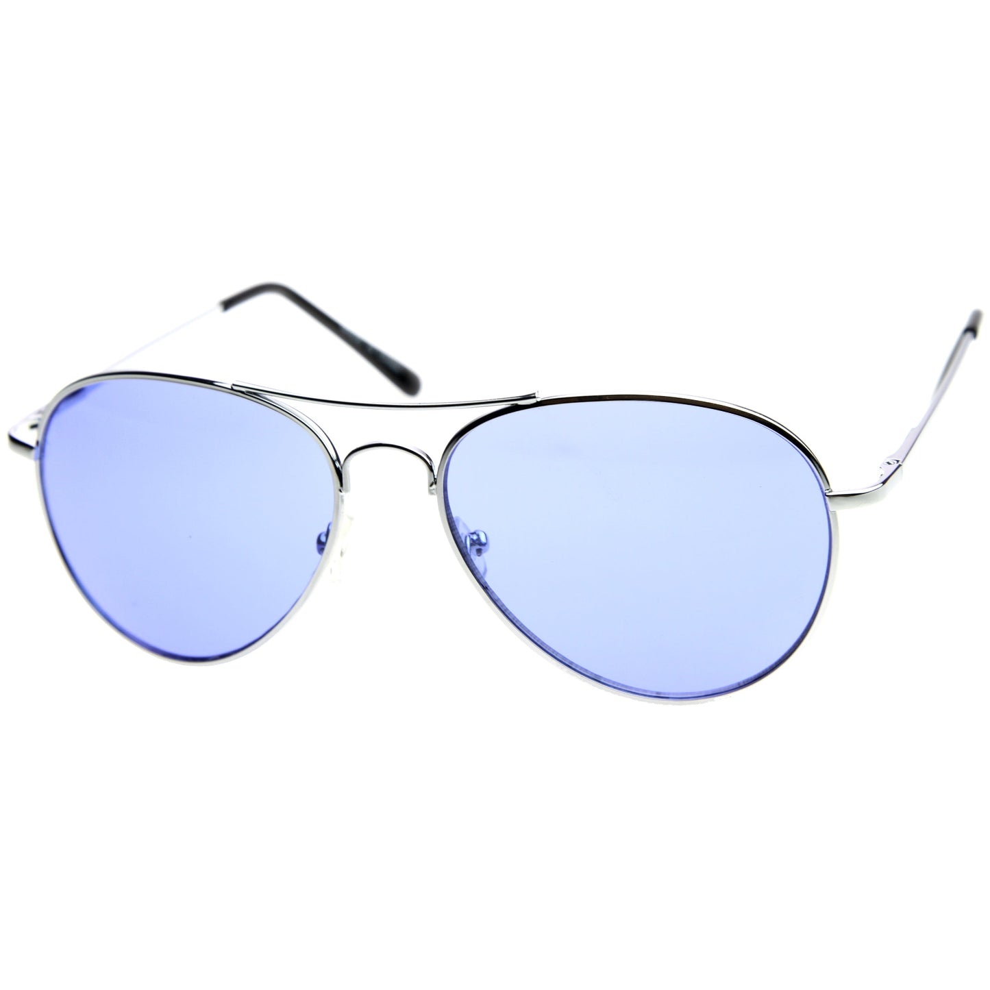 Retro Metal Color Tinted Lens Aviator Sunglasses 8405 59mm