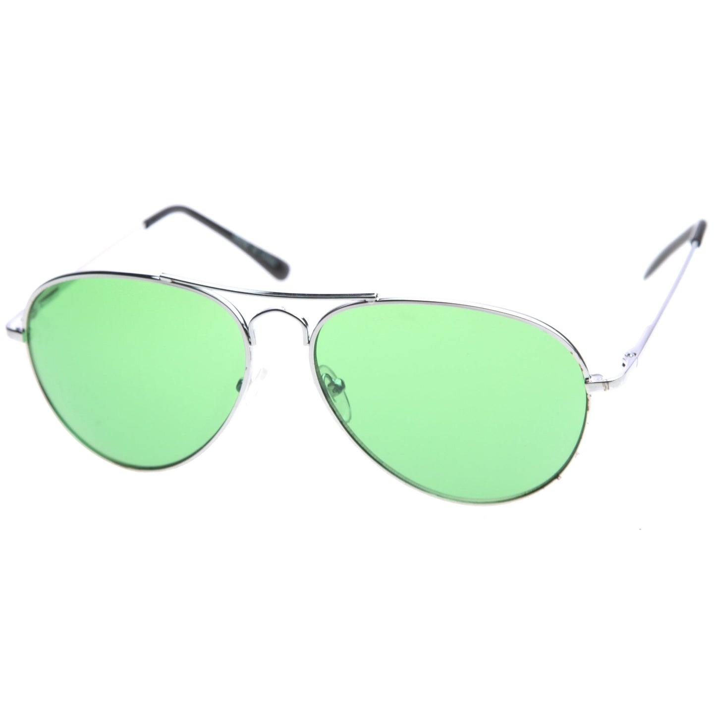 Retro Metal Color Tinted Lens Aviator Sunglasses 8405 59mm