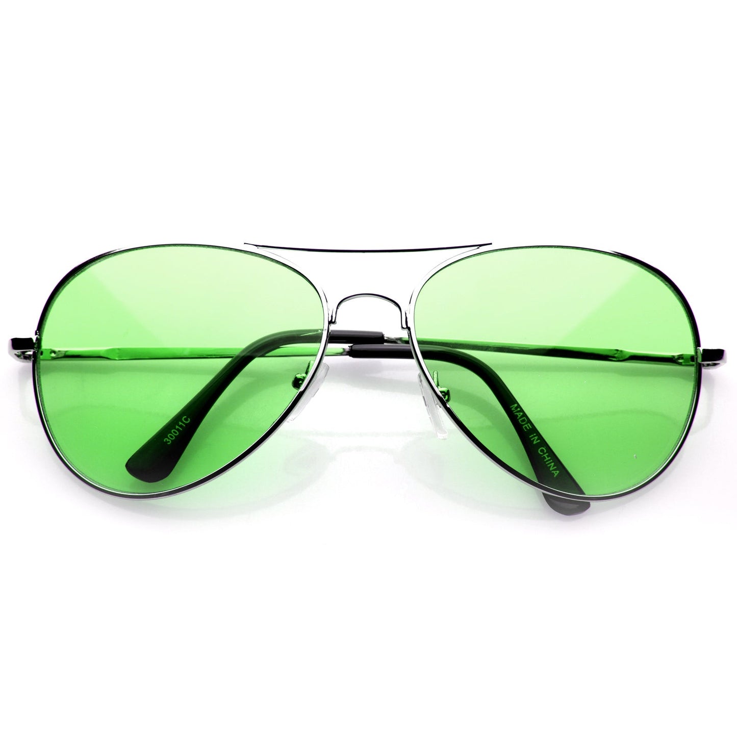 Retro Metal Color Tinted Lens Aviator Sunglasses 8405 59mm