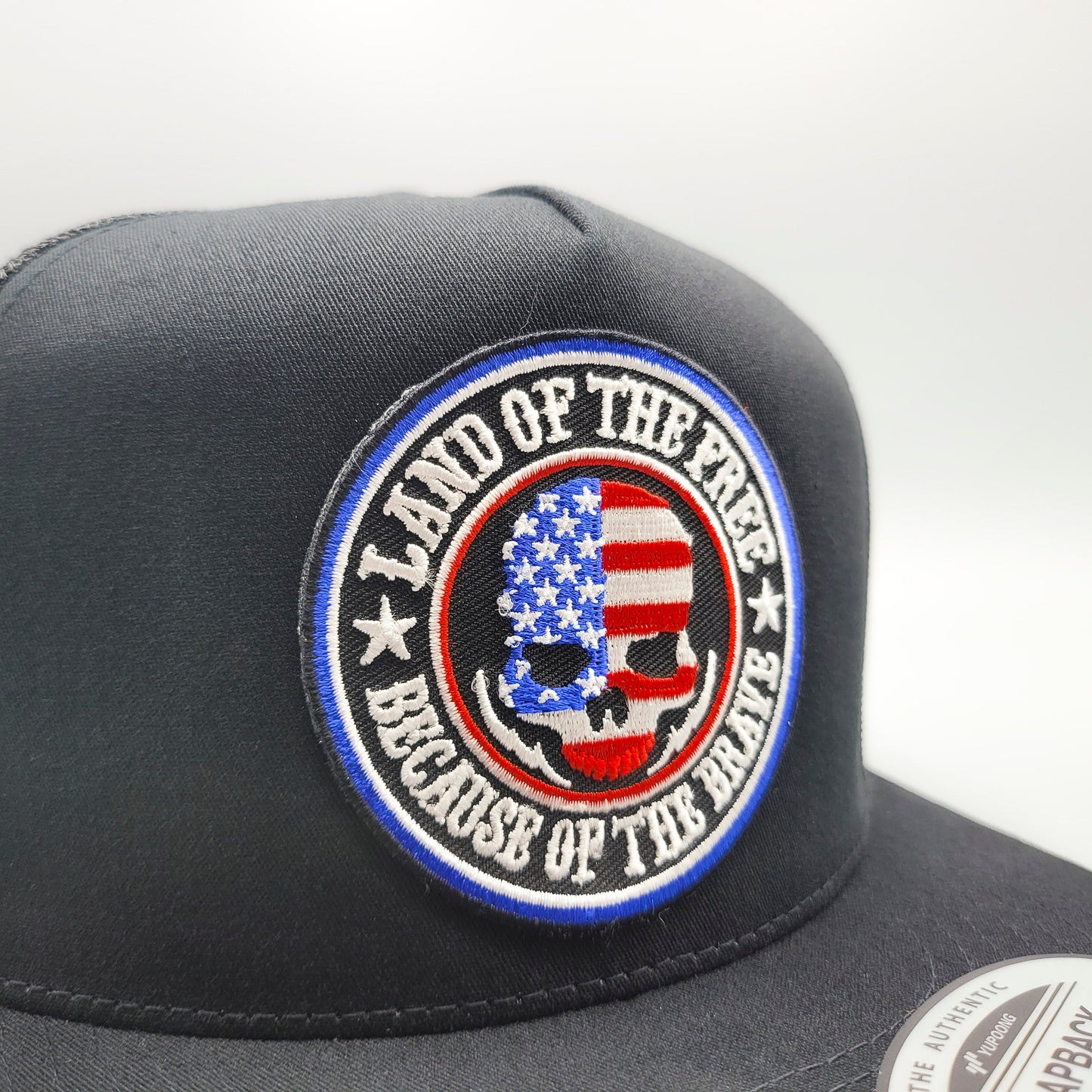 Land of the Free Patriotic Trucker Hat