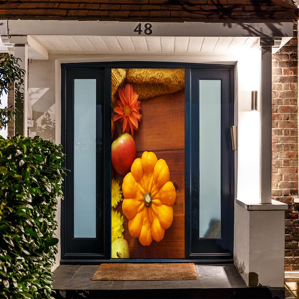 Pumpkin Front Door Decorations