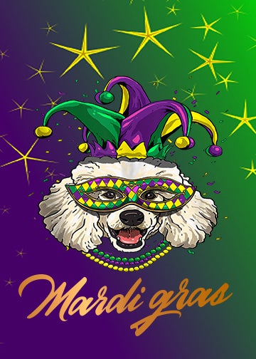 Mardi Gras Dog