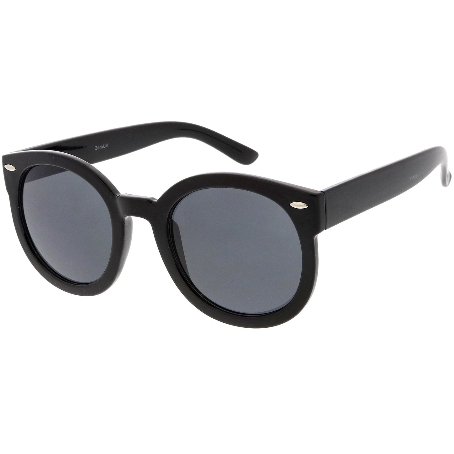 Womens Designer Round Oversize Retro Fashion Sunglasses 8623