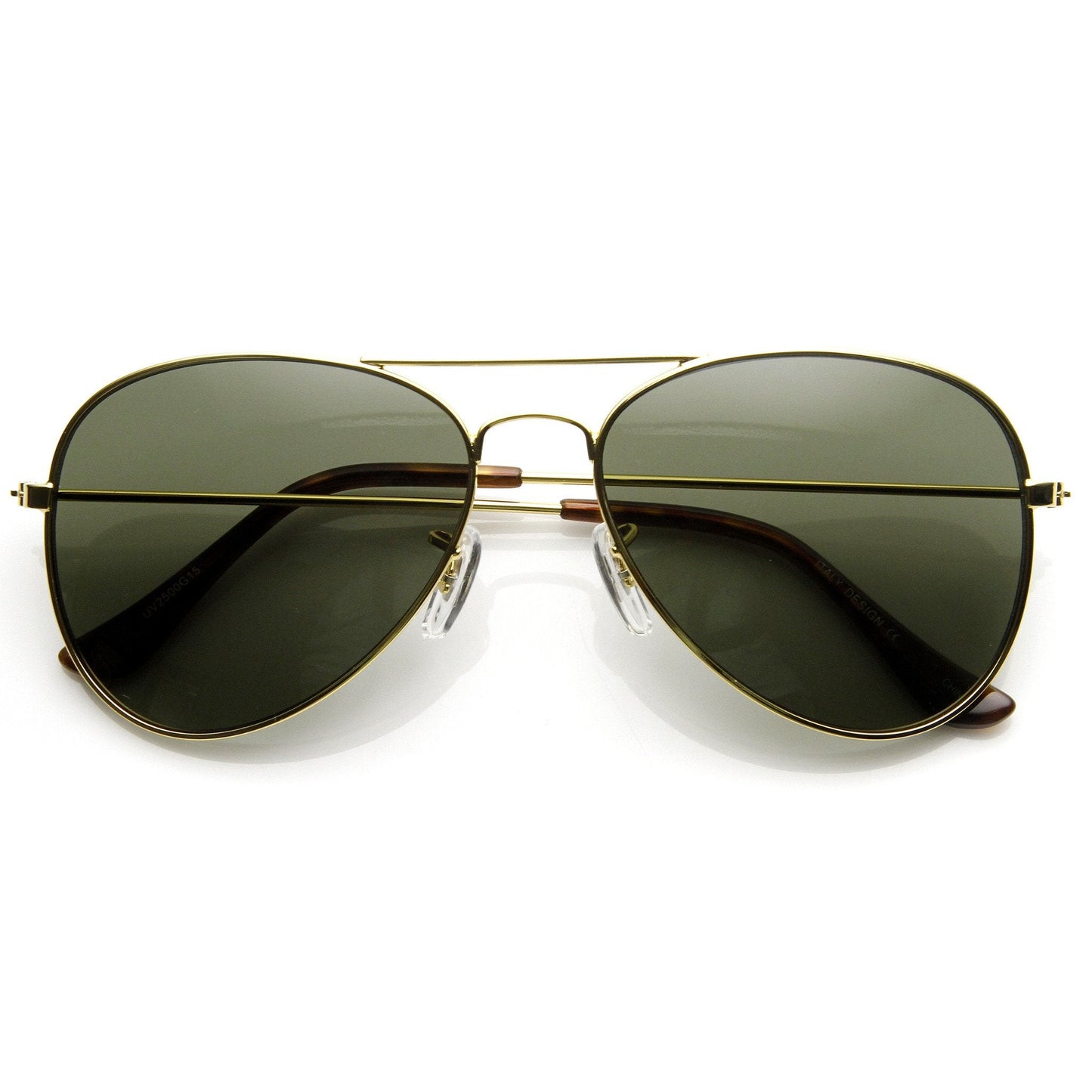 Original Classic Metal Military Aviator Sunglasses