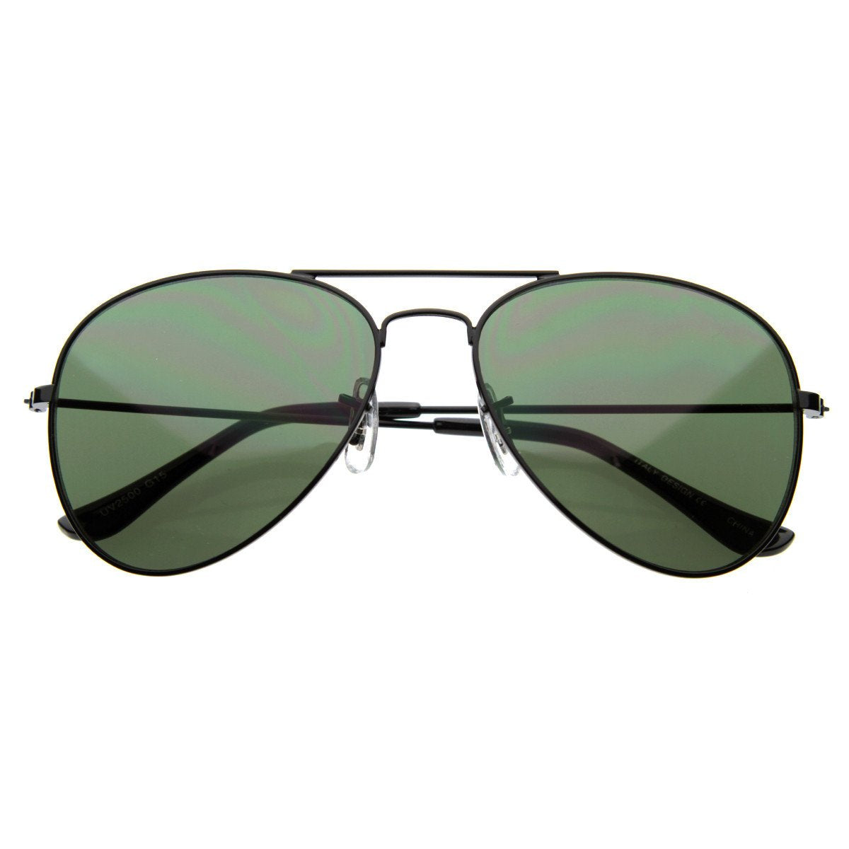 Original Classic Metal Military Aviator Sunglasses