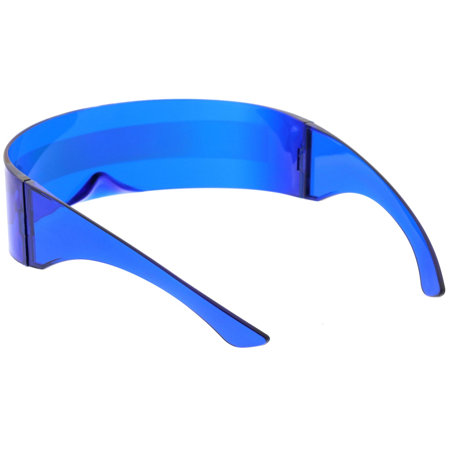 Futuristic Retro Mirror Wrap Around Shield Sunglasses 8762