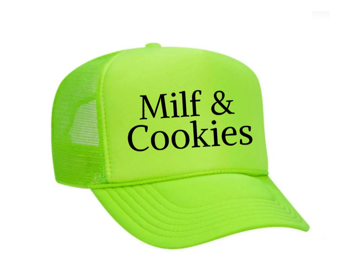 Milf & Cookies Trucker Hat