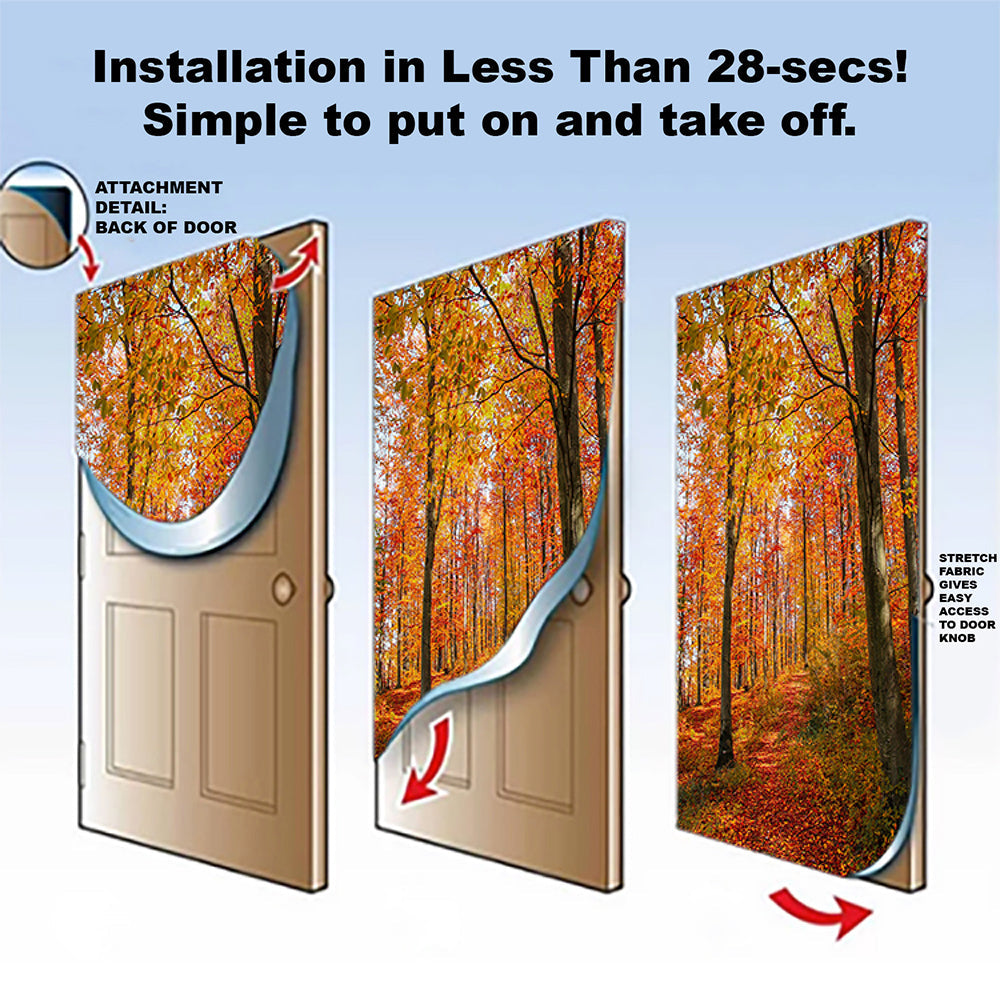 Fall Door Cover