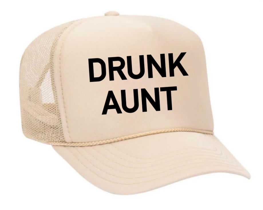 Drunk Aunt Trucker Hat