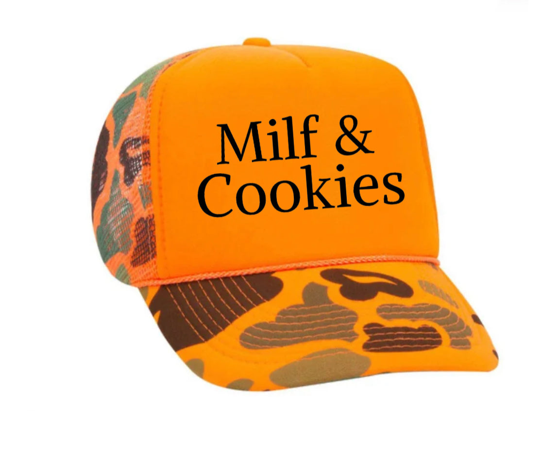 Milf & Cookies Trucker Hat