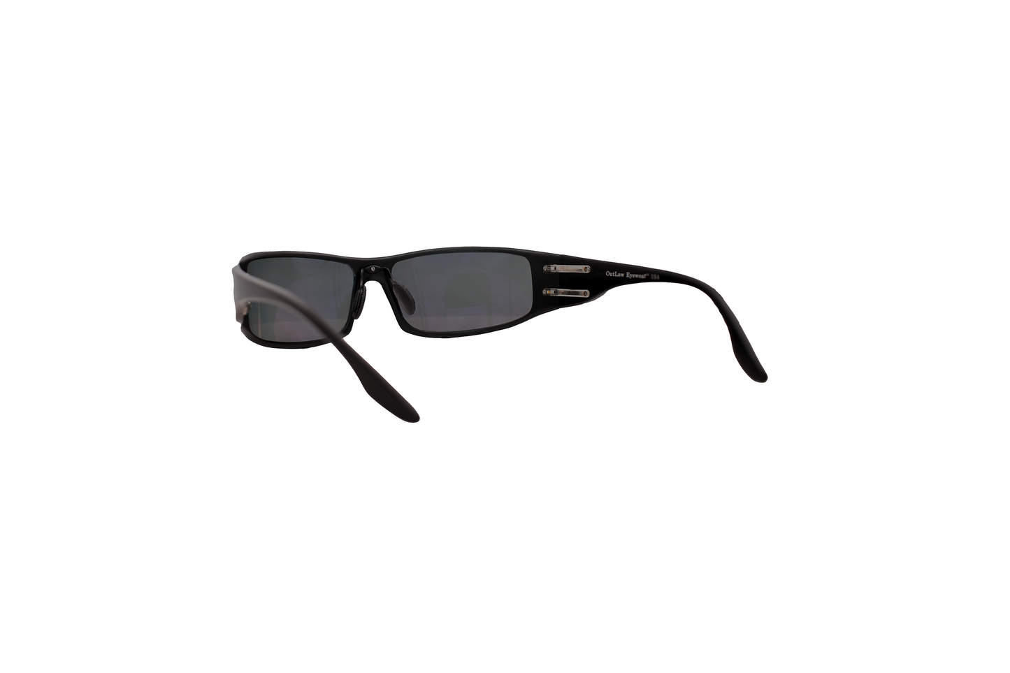 Fugitive TAC Military Aluminum Sunglass- Black frame with Polarized Gray lenses