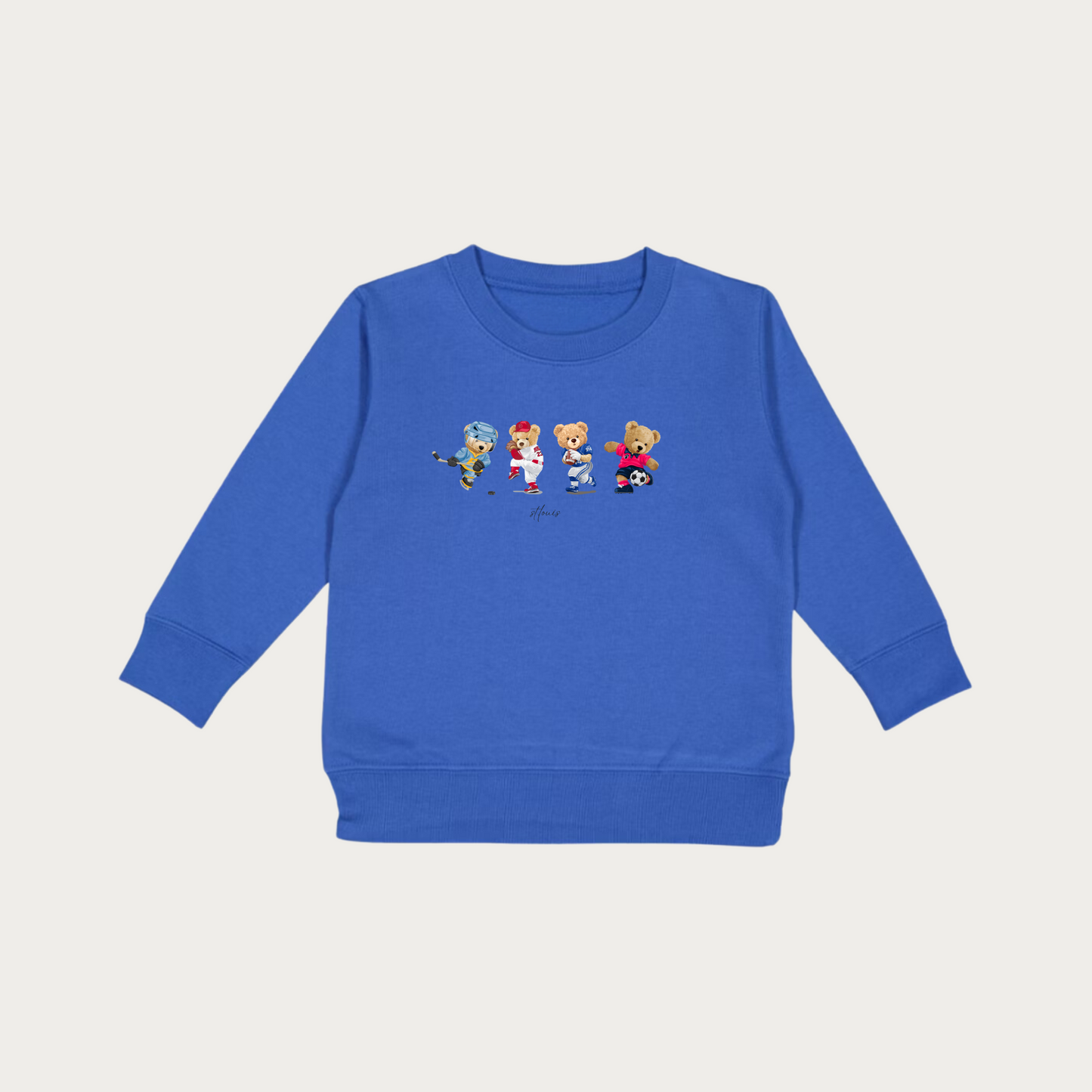 Sporty Bears Toddler Crewneck