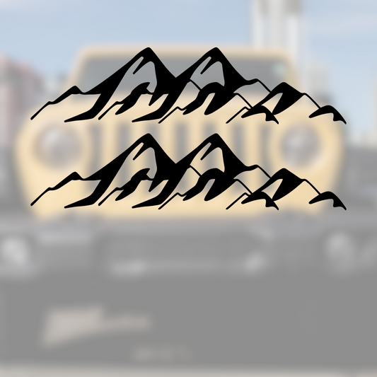 Mountain Easter Egg Decal