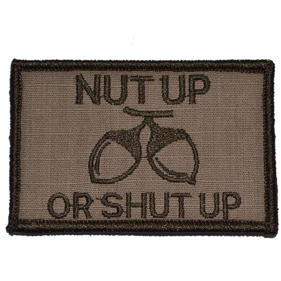 Nut Up or Shut Up - 2x3 Patch