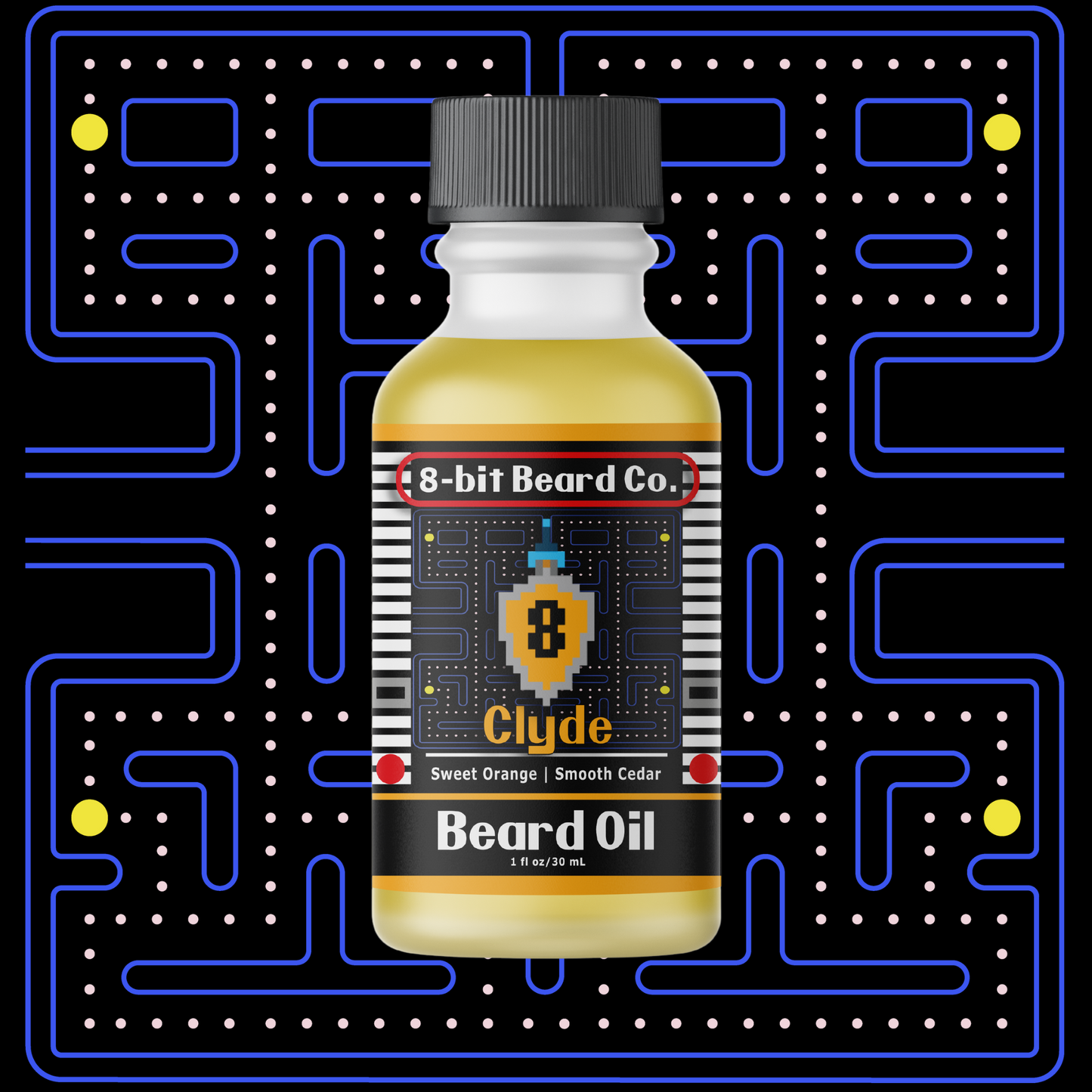 Clyde | Beard Oil - Sweet Orange Citrus, Smooth Cedar