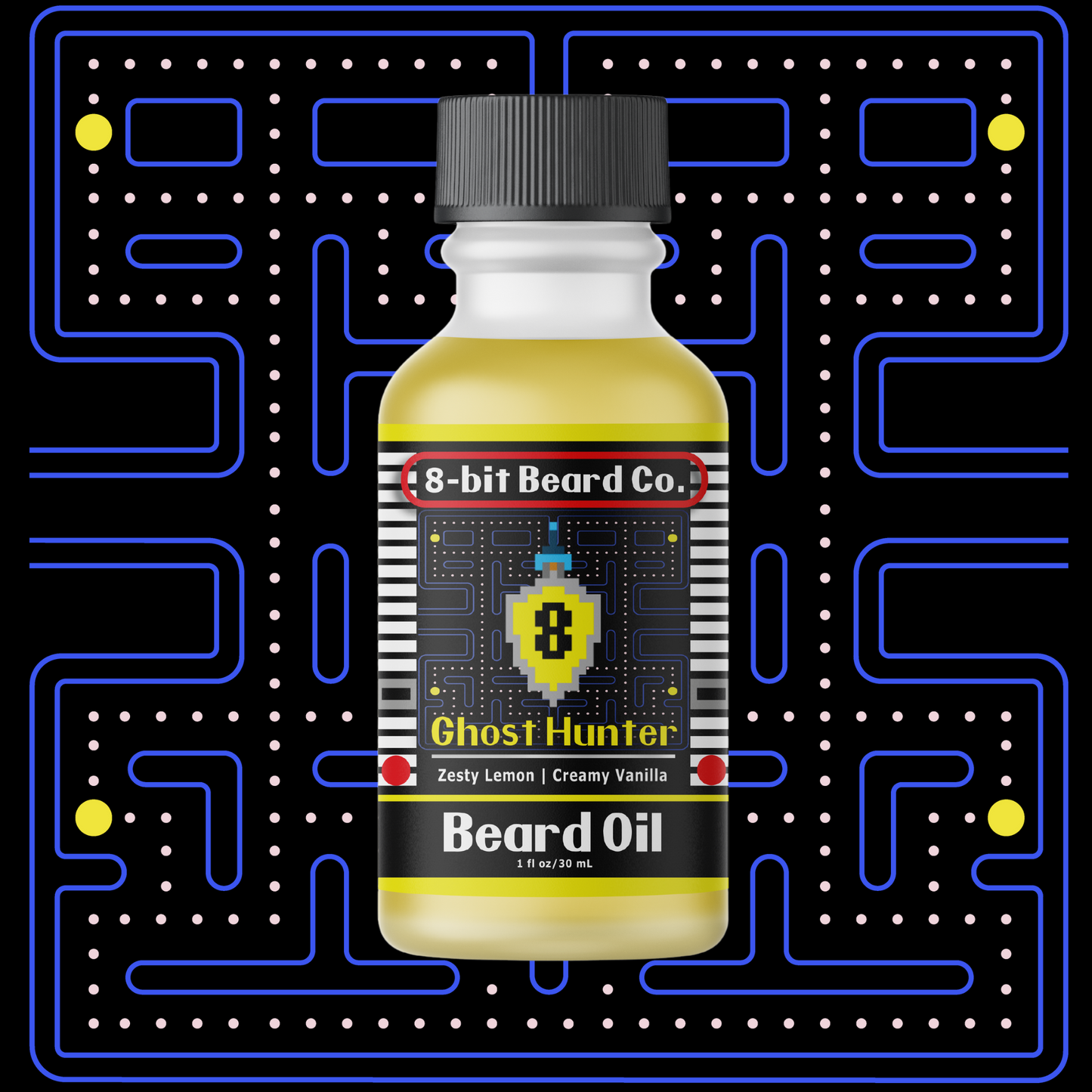 Ghost Hunter | Beard Oil - Lemon Citrus, Creamy Vanilla