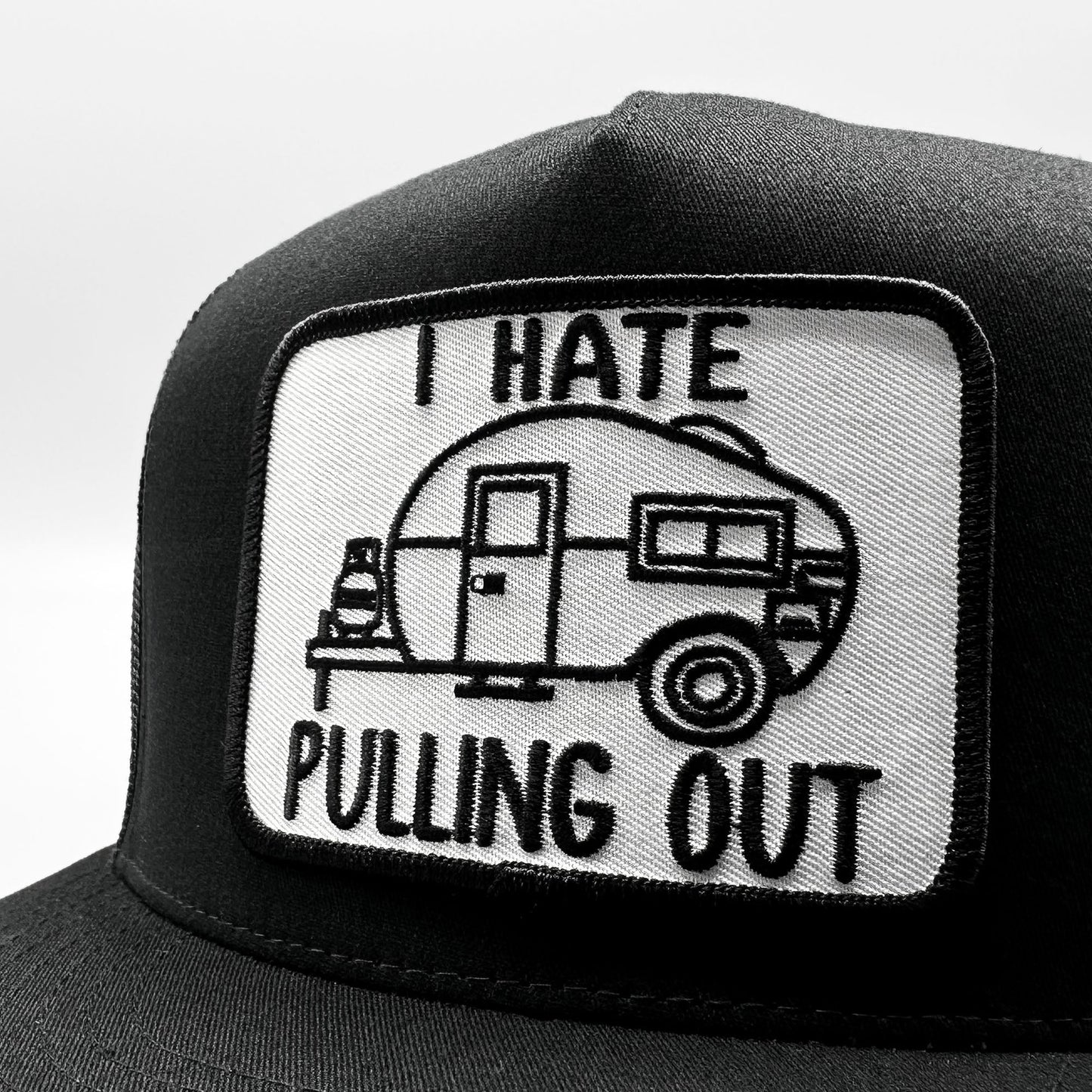 I Hate Pulling Out RV Camper Trucker Hat