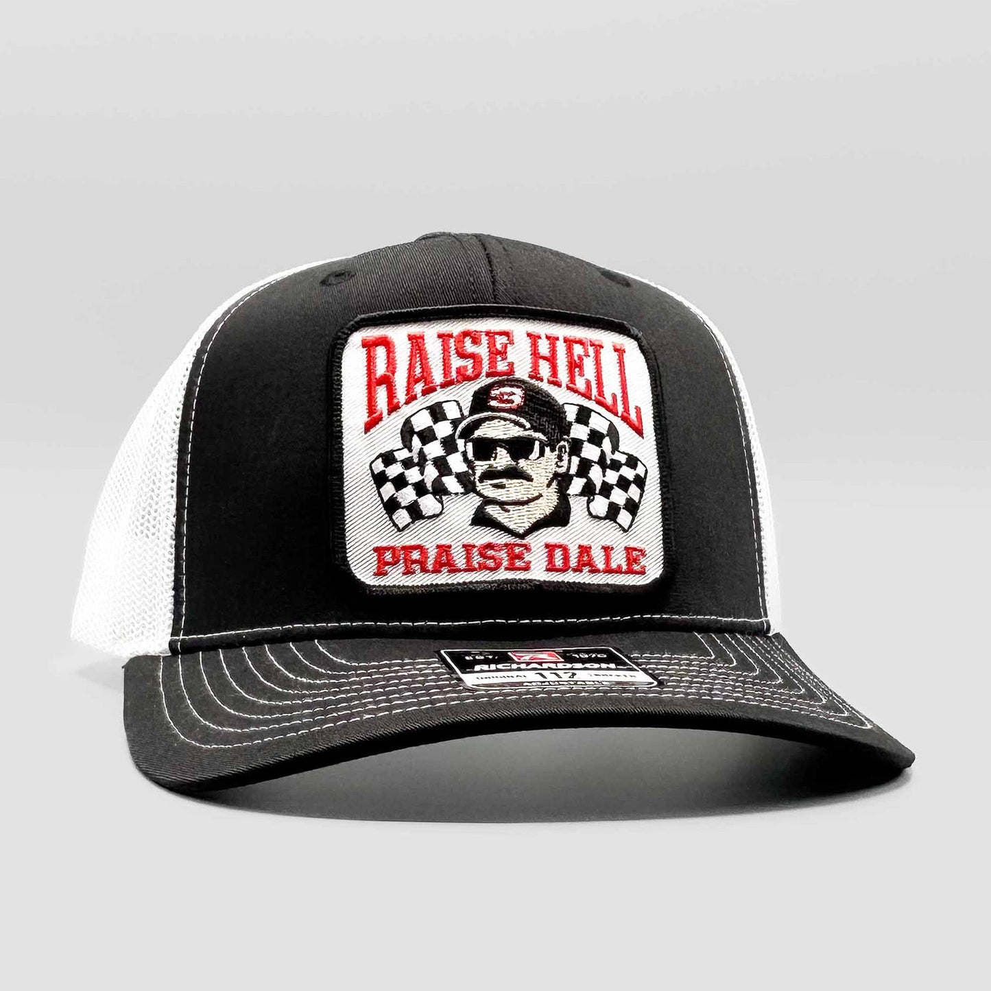 Raise Hell, Praise Dale Earnhardt Sr. "Vintage Truckers Original" Trucker Hat