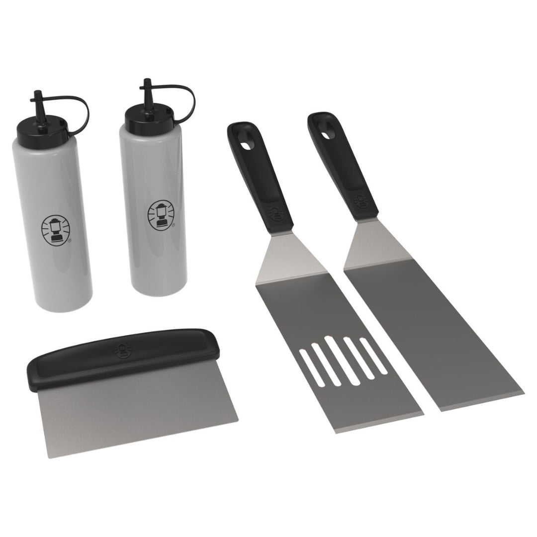 Coleman® Cookout™ Flat Top 5-Piece Griddle Grill Tool Kit