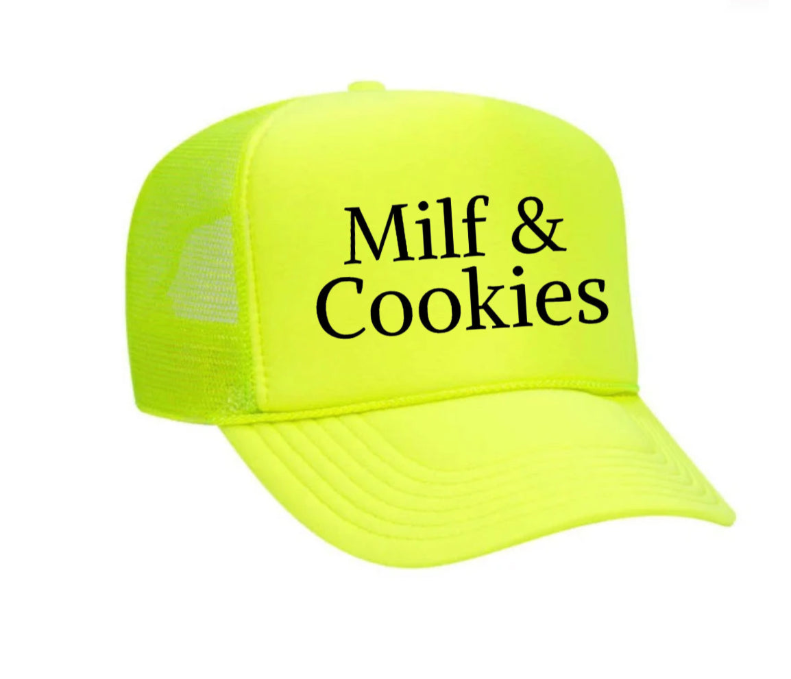 Milf & Cookies Trucker Hat