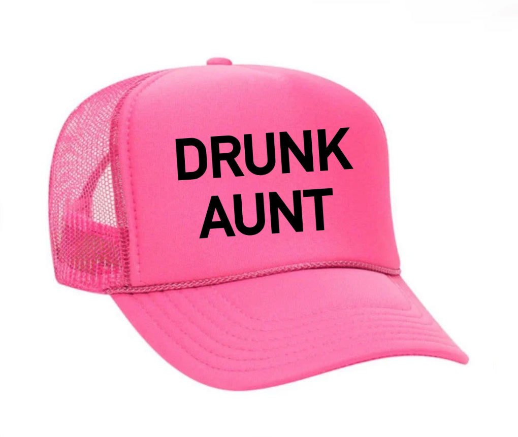 Drunk Aunt Trucker Hat