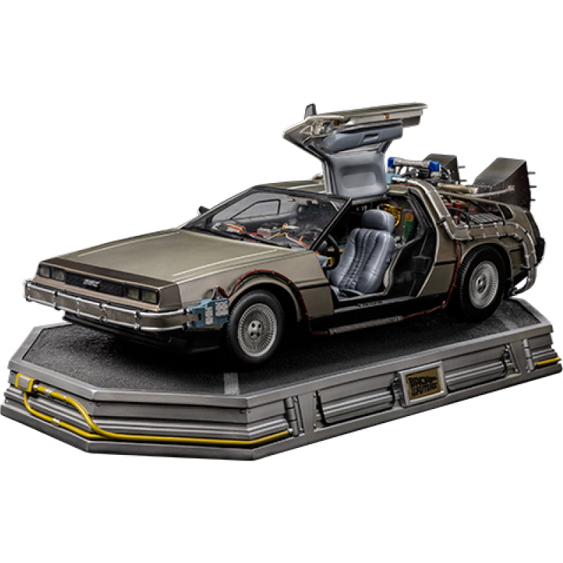 Iron Studios Back to the Future DeLorean 1:10 Scale Statue