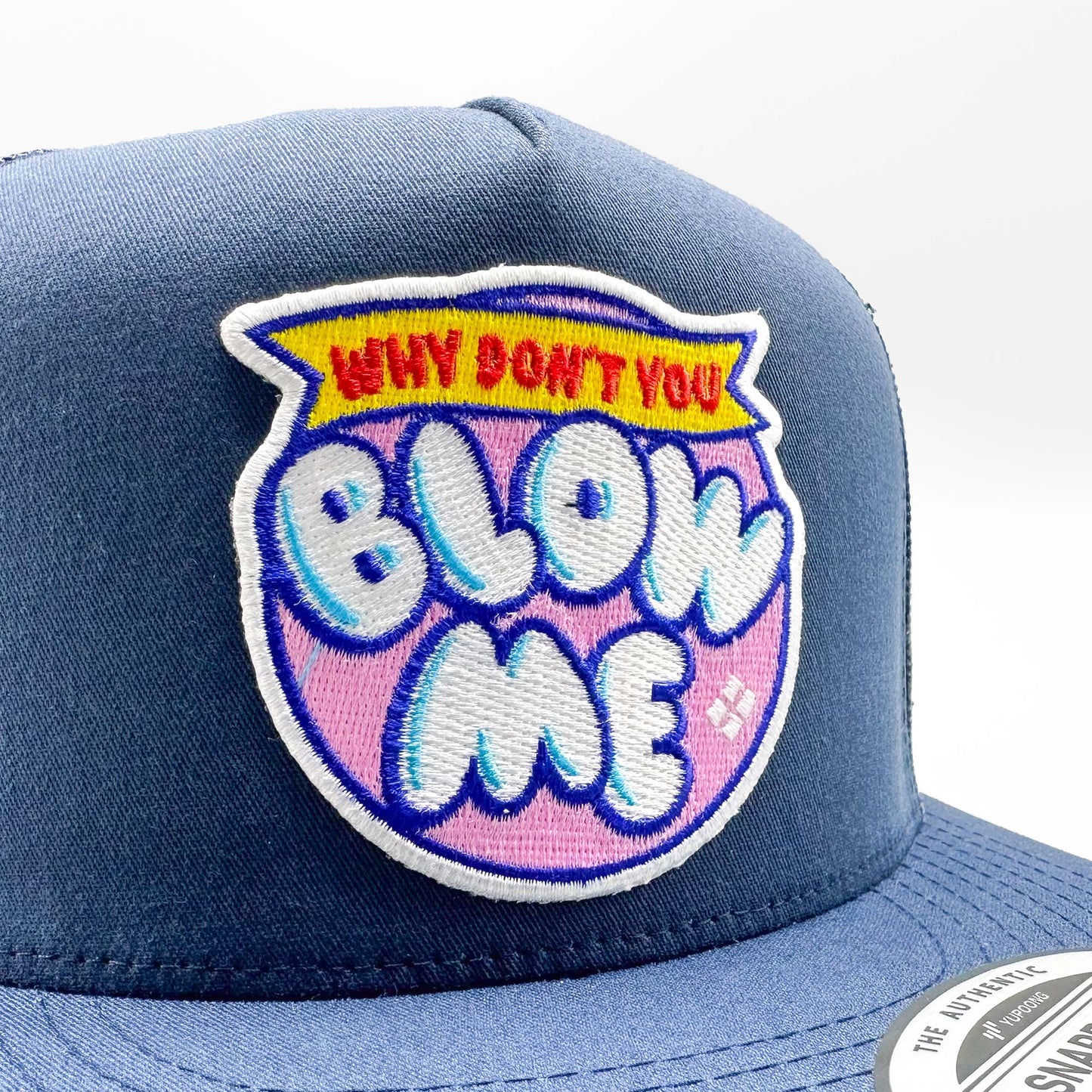 Blow Me Bubble Gum Trucker Hat