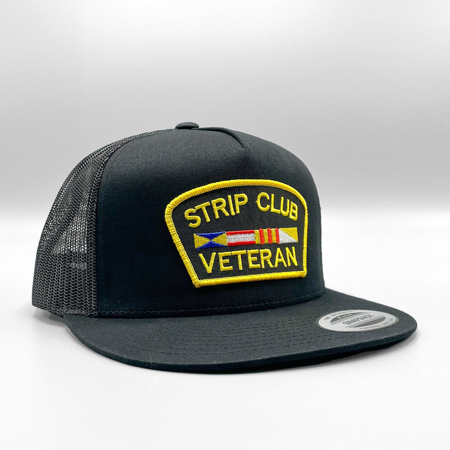 Strip Club Veteran Funny Trucker Hat