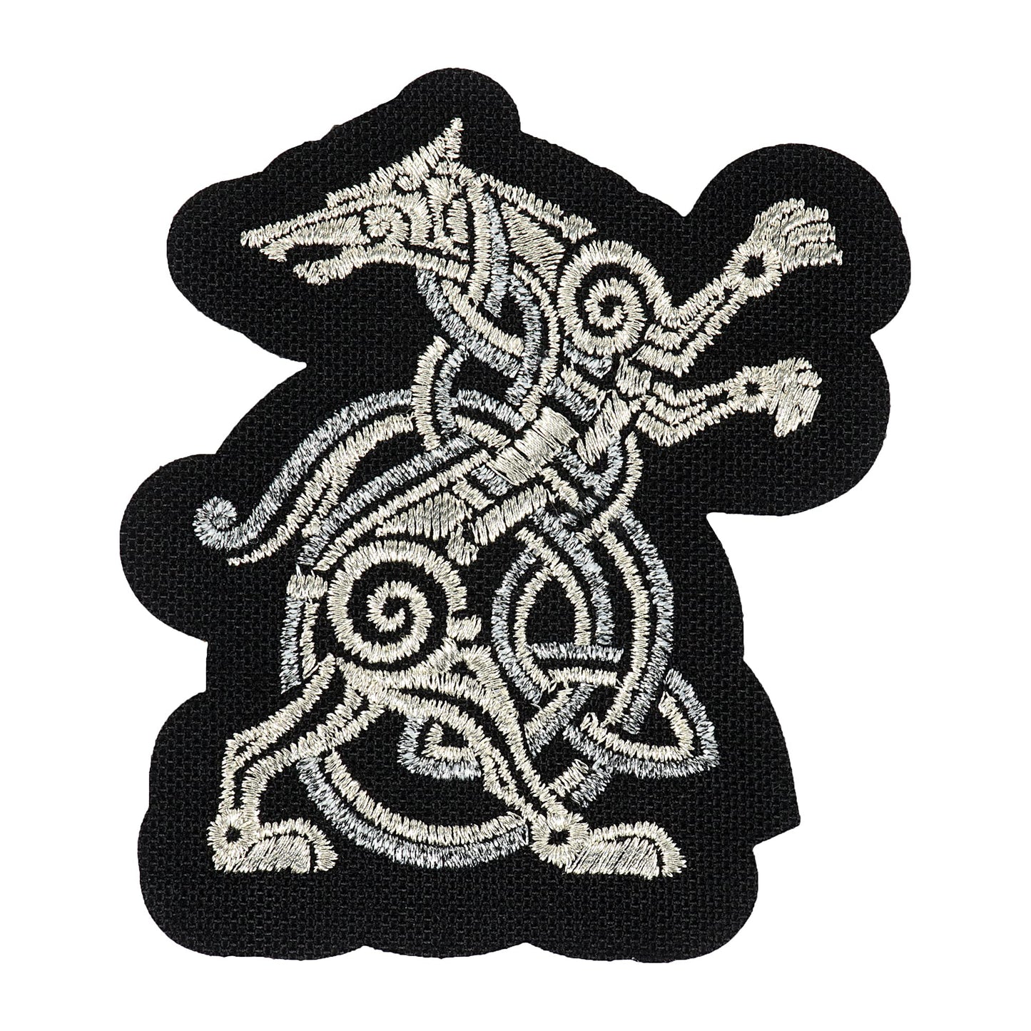 M-Tac patch Wolf (Embroidery) Black