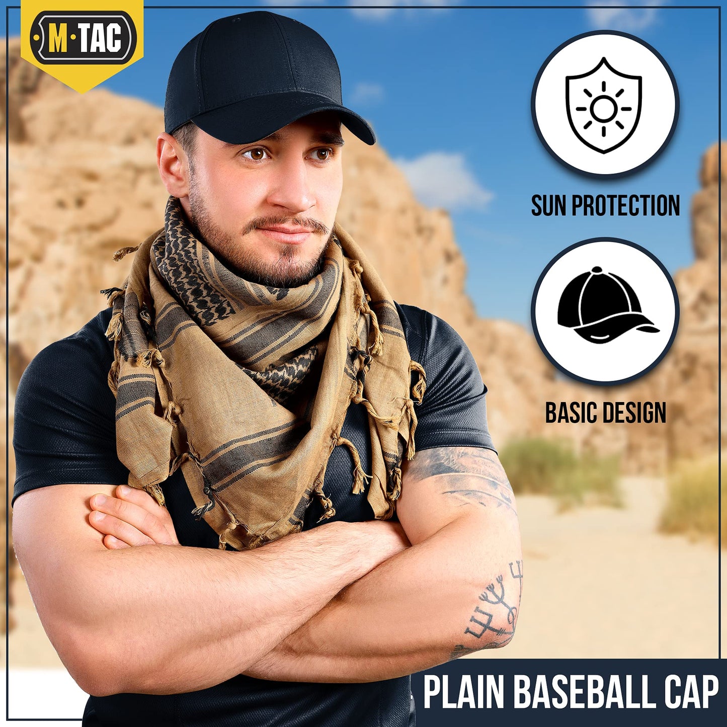 M-Tac Baseball Cap Flex Rip-Stop