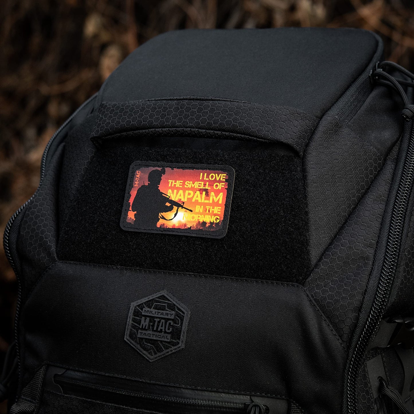 M-Tac patch Smell of Napalm Black