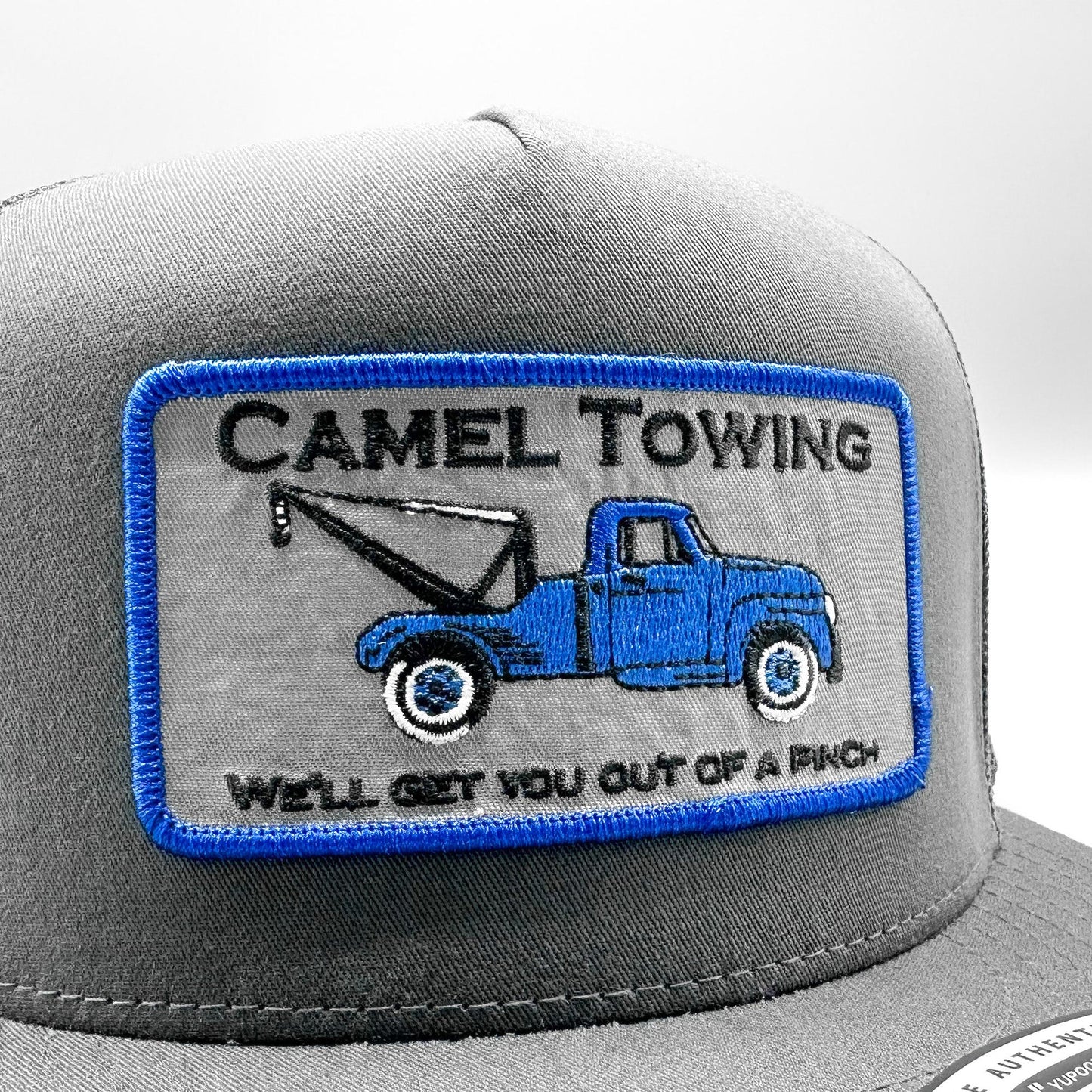 Camel Towing Funny Trucker Hat