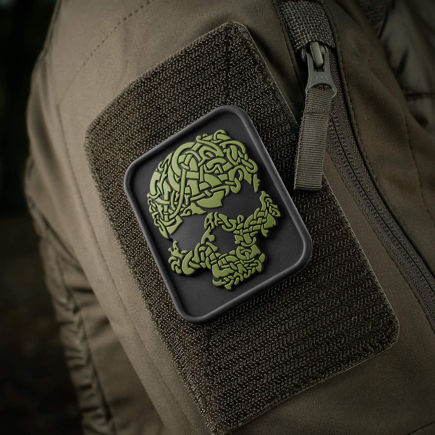 M-Tac patch Viking Skull PVC