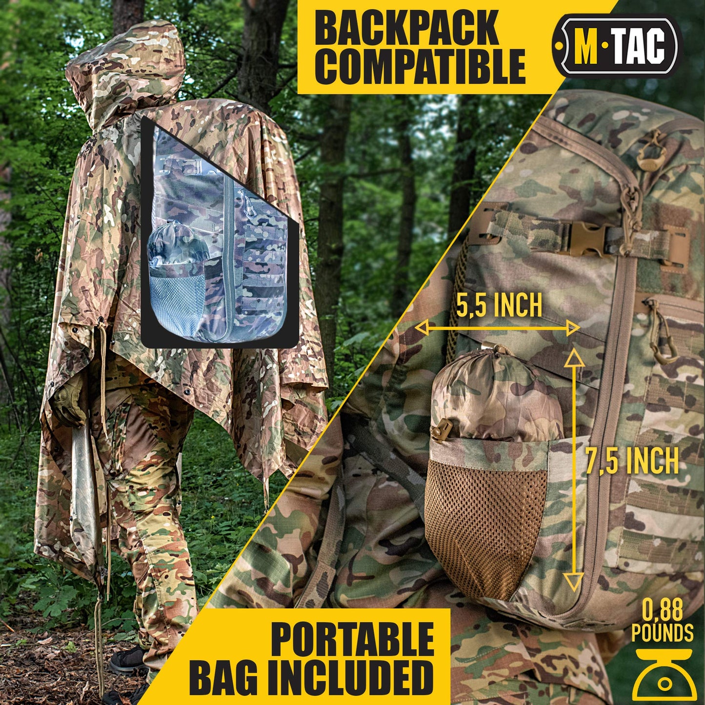 M-Tac Waterproof Poncho