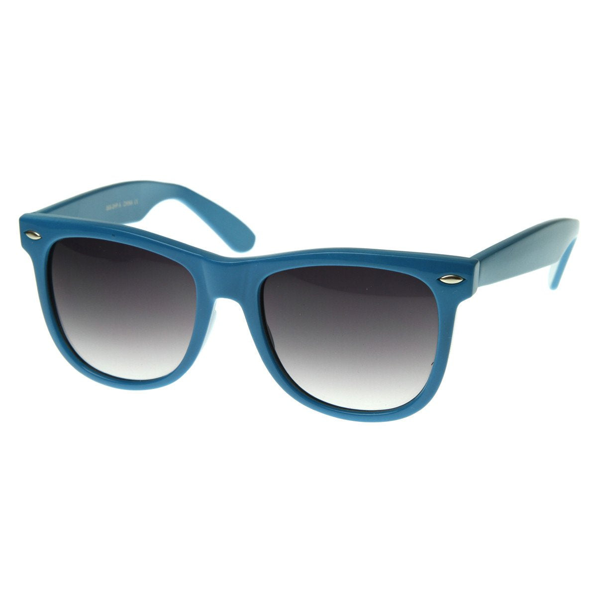 Classic Retro Large Colorful Horned Rim Sunglasses 2767