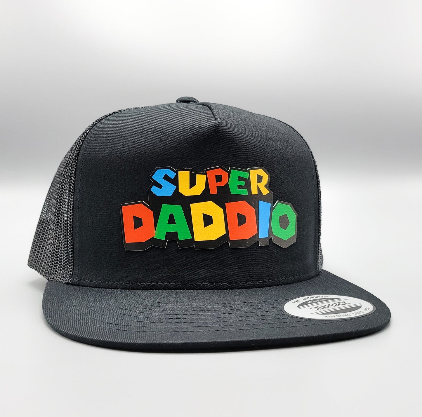 Super Daddio Black Father's Day Trucker Hat