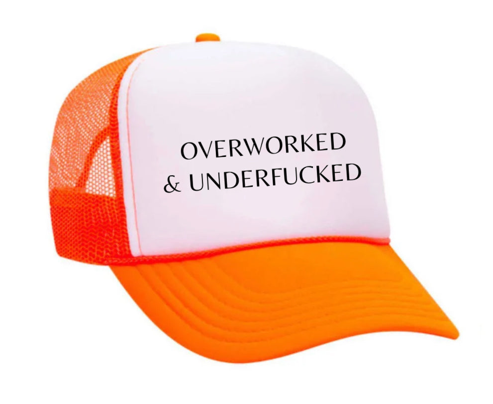 Overworked Trucker Hat