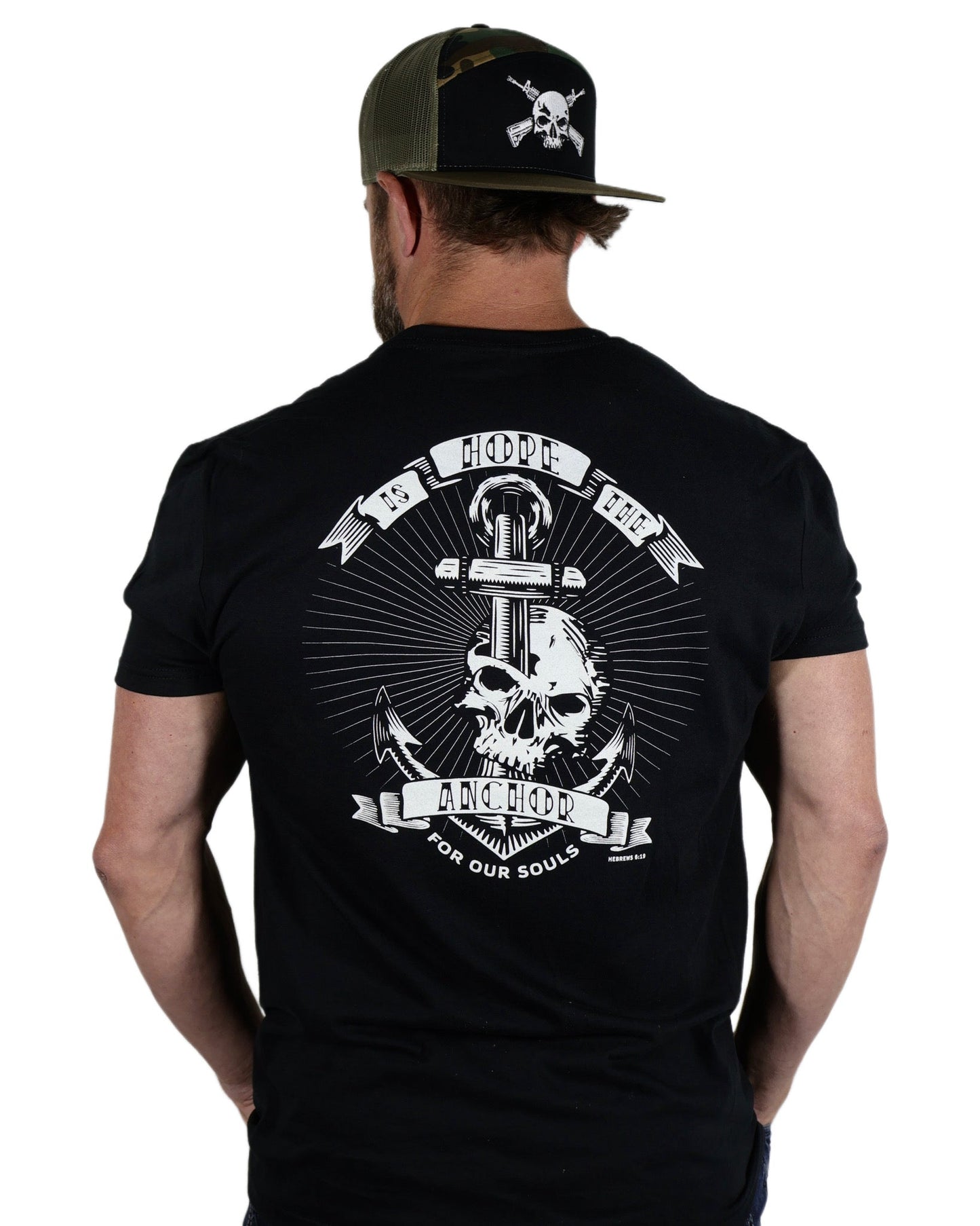 Men's Black Anchor T-Shirt