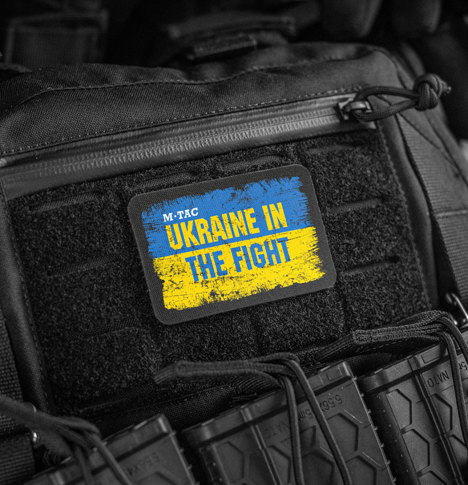 M-Tac patch UKRAINE IN THE FIGHT