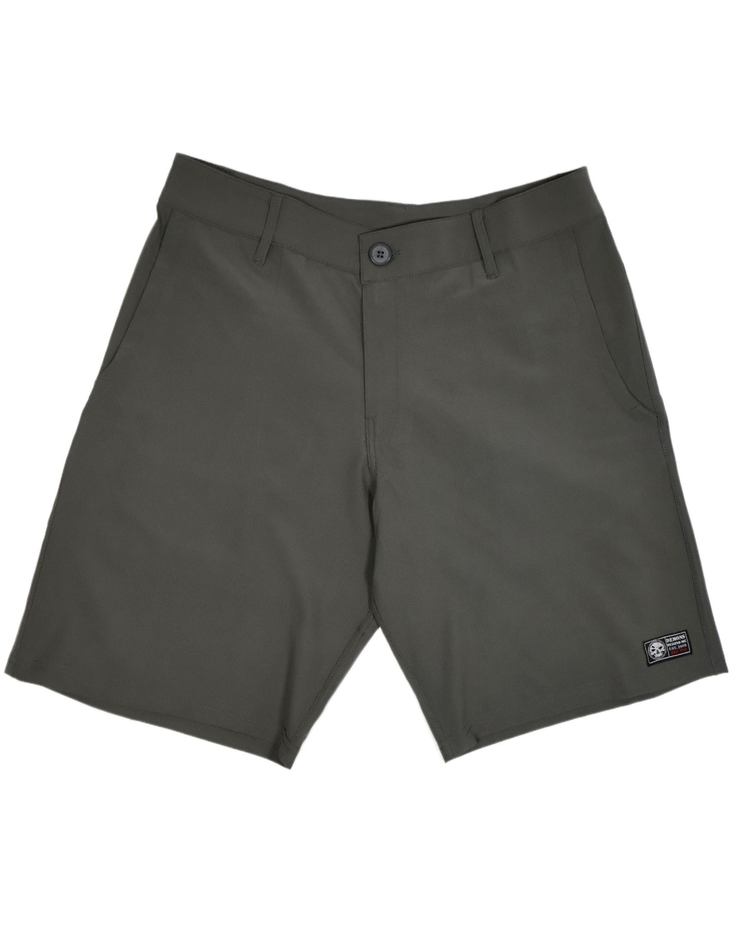 NEW! Gunmetal Stretch Hybrid Shorts