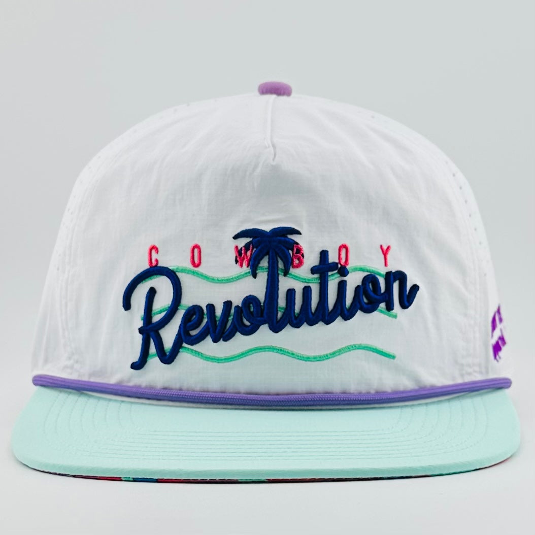 “PALM TREE LOGO” - COWBOY REVOLUTION 5-PANEL NYLON HAT