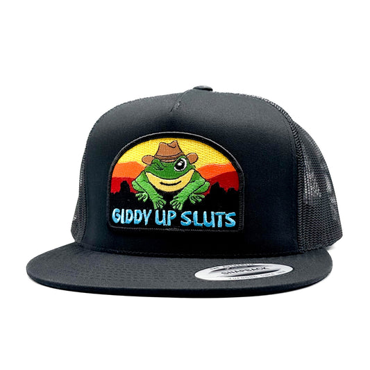 Giddy Up Sluts Classic "Vintage Truckers Original" Hat