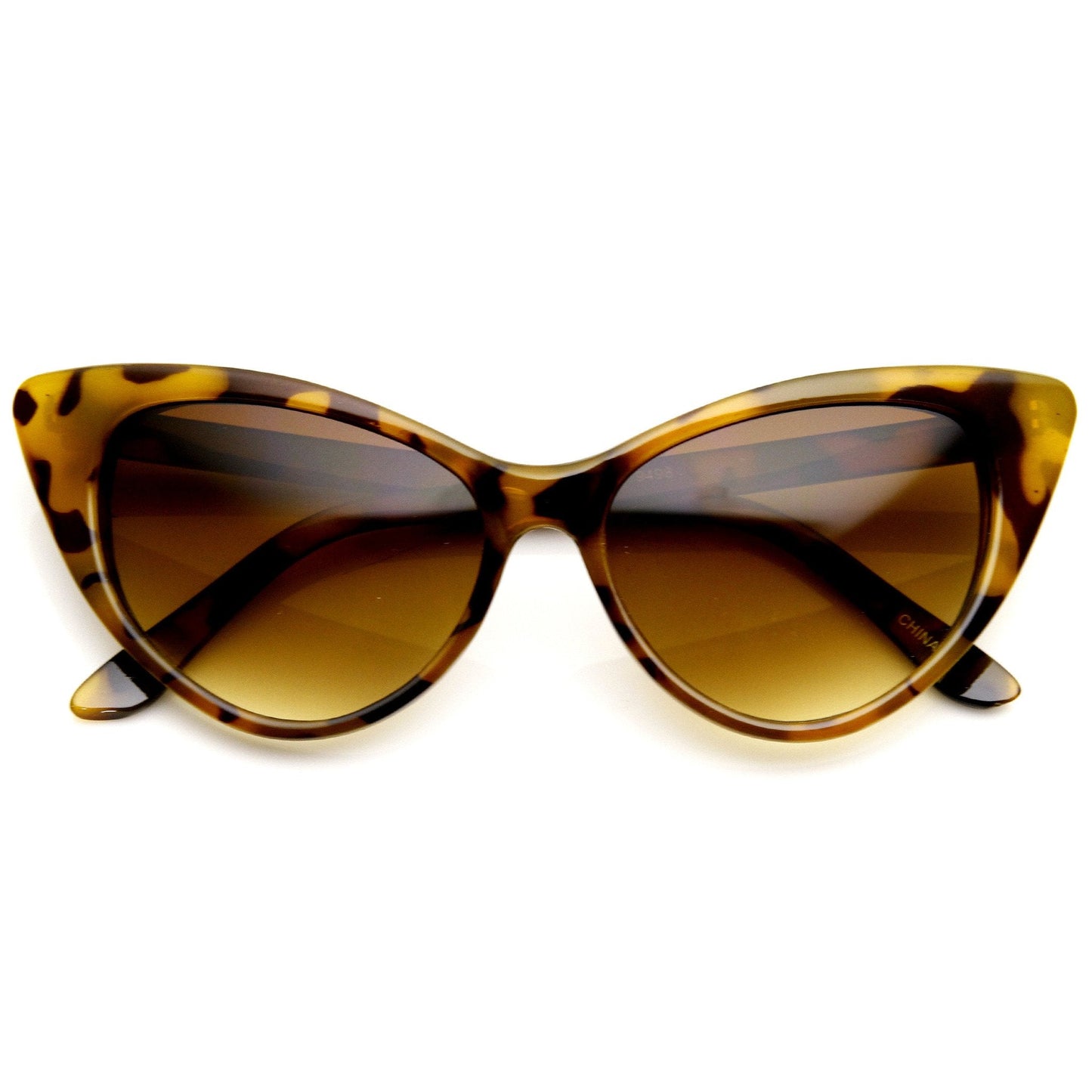 Womens Fashion Hot Tip Pointed Vintage Cat Eye Sunglasses 8371