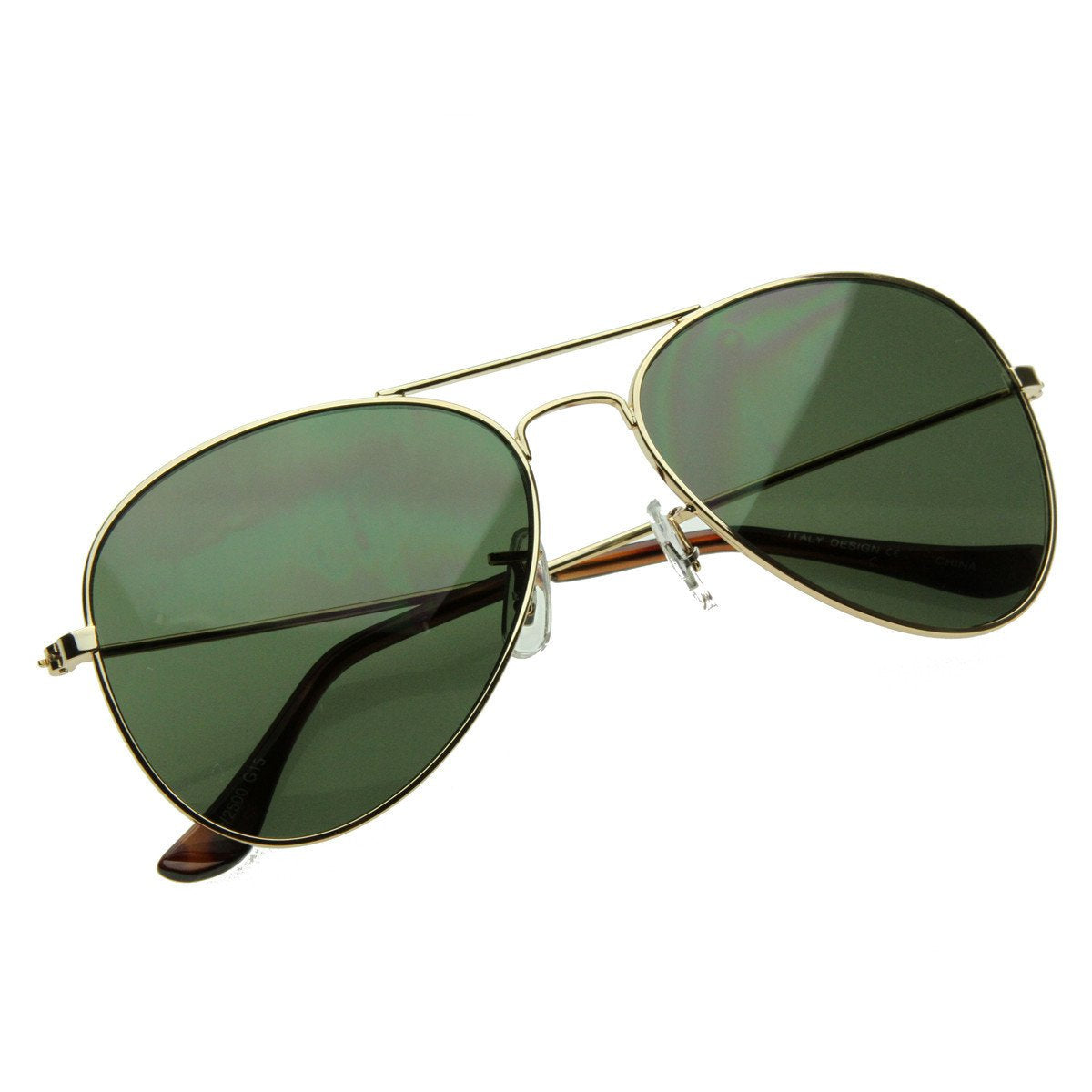 Celebrity Classic Metal Military Aviator Sunglasses 1041