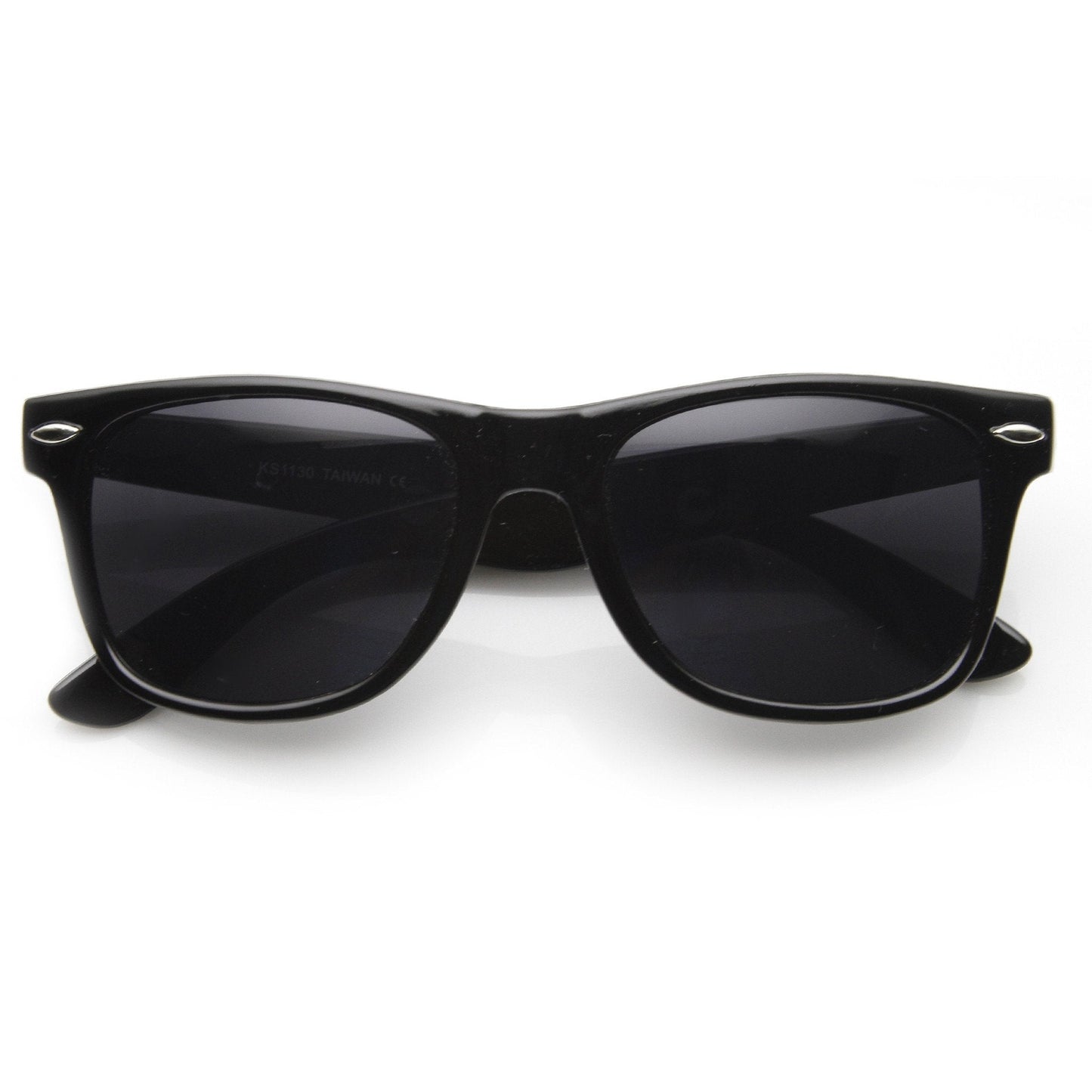 Retro Classic Colorized Horned Rim Sunglasses 2395