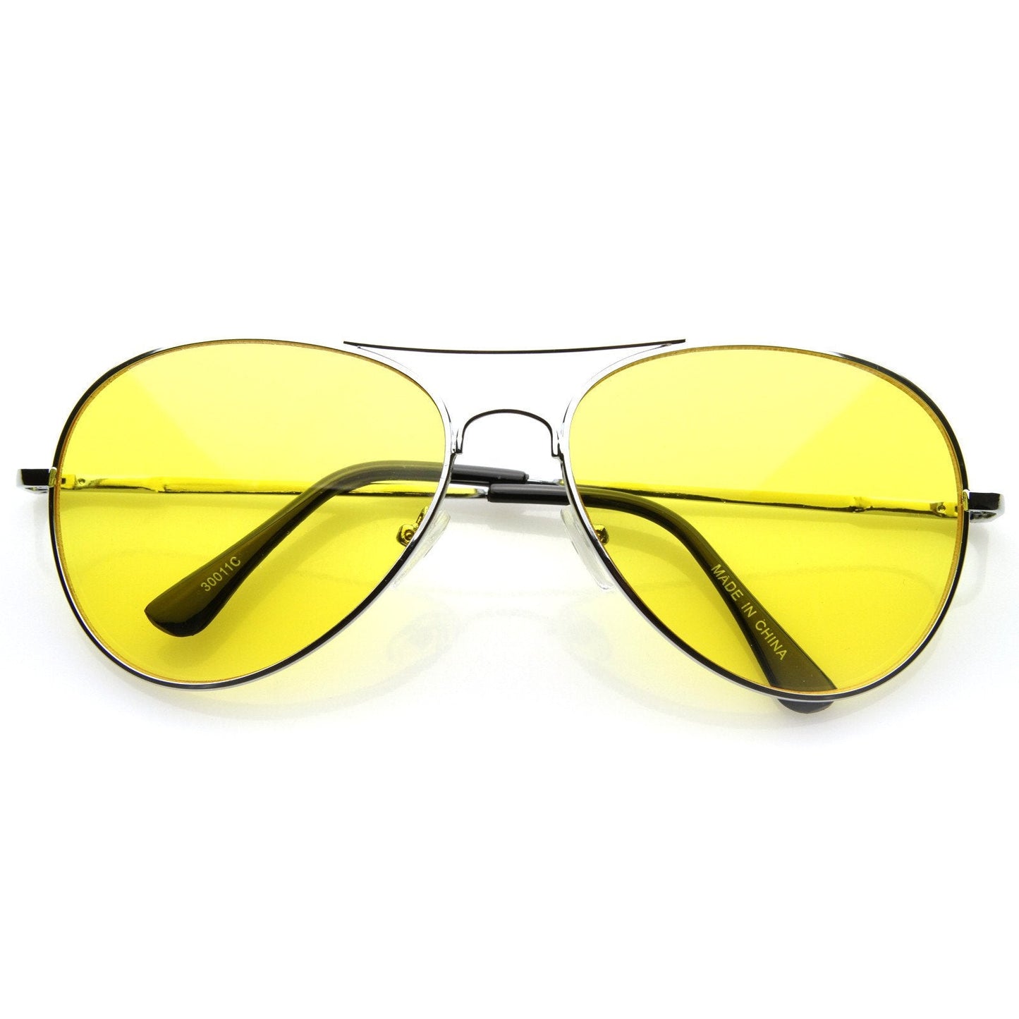 Retro Metal Color Tinted Lens Aviator Sunglasses 8405 59mm