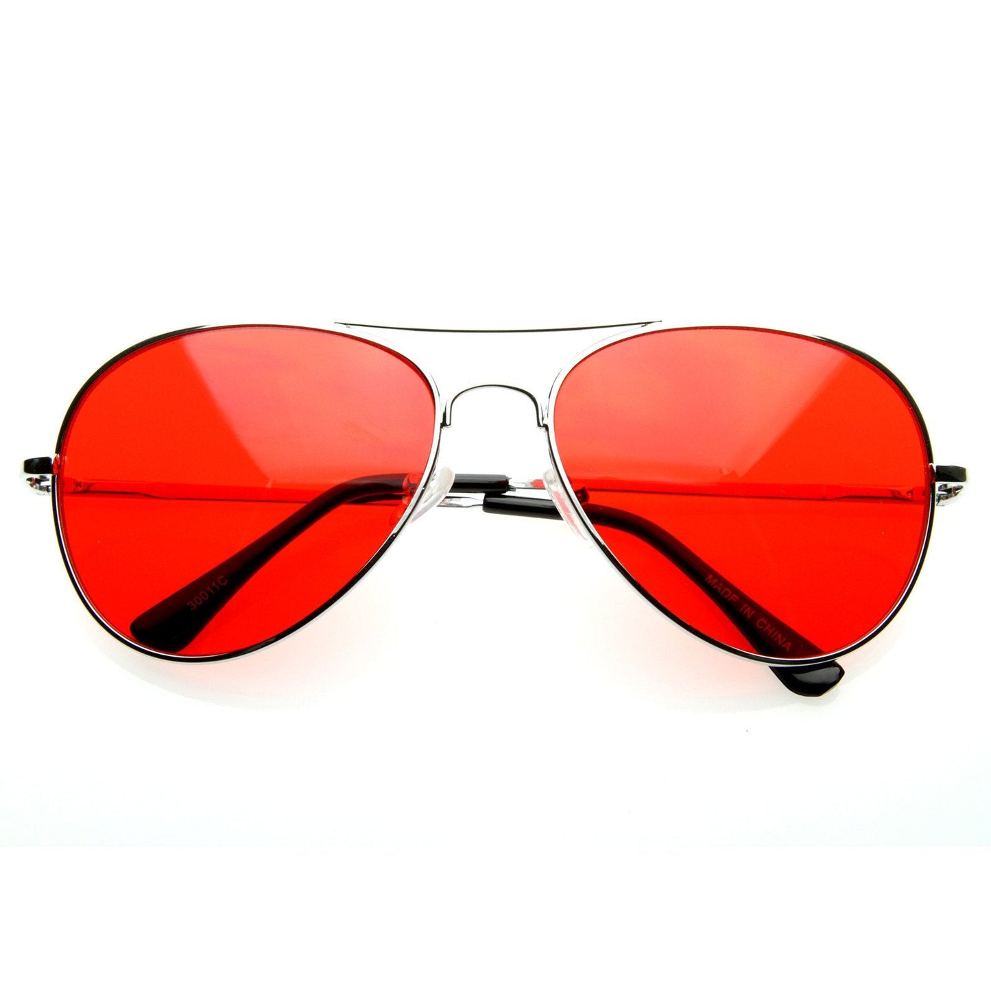 Retro Metal Color Tinted Lens Aviator Sunglasses 8405 59mm