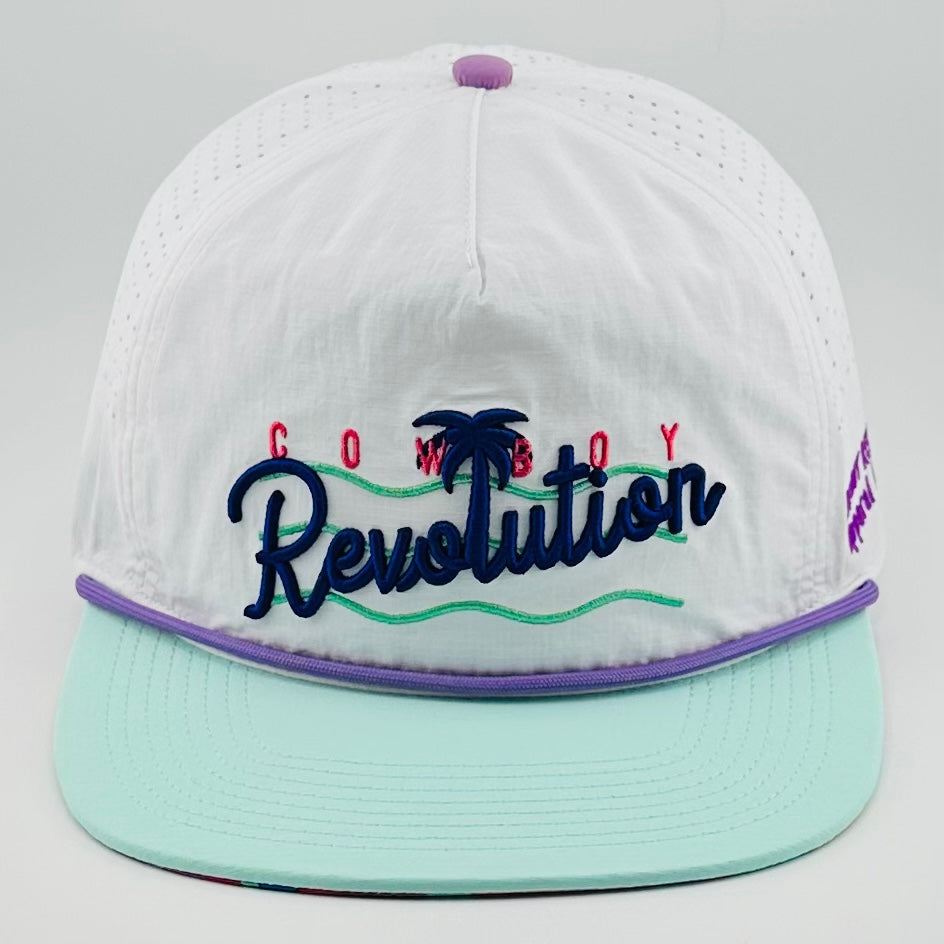 “PALM TREE LOGO” - COWBOY REVOLUTION 5-PANEL NYLON HAT