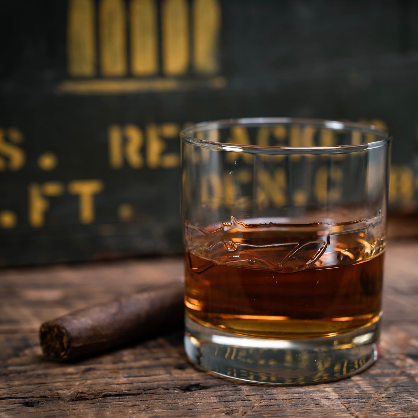 M1 GARAND BOURBON GLASS