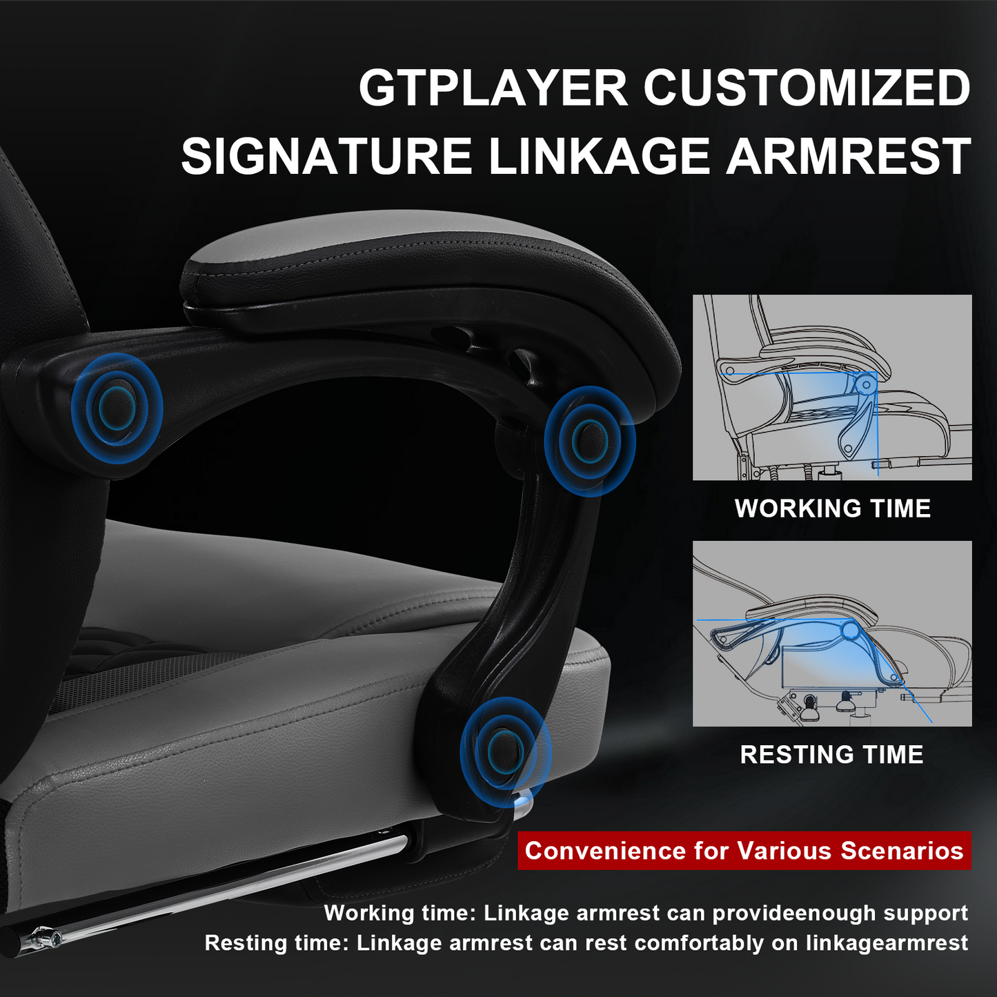 Footrest Series GT501